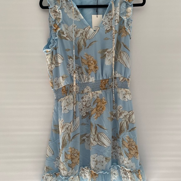 Brand new size 12 Portmans blue floral dress - Picture 3 of 4